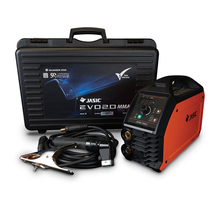 JASIC - EVO Power Arc 180 c/w Case & Leads