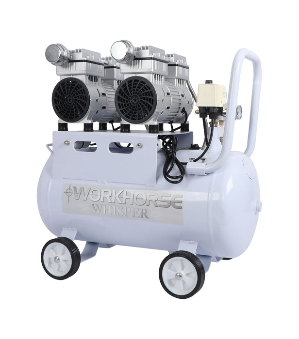 Workhorse Whisper Oil Free Compressor 2HP 50L 230V 8 Bar