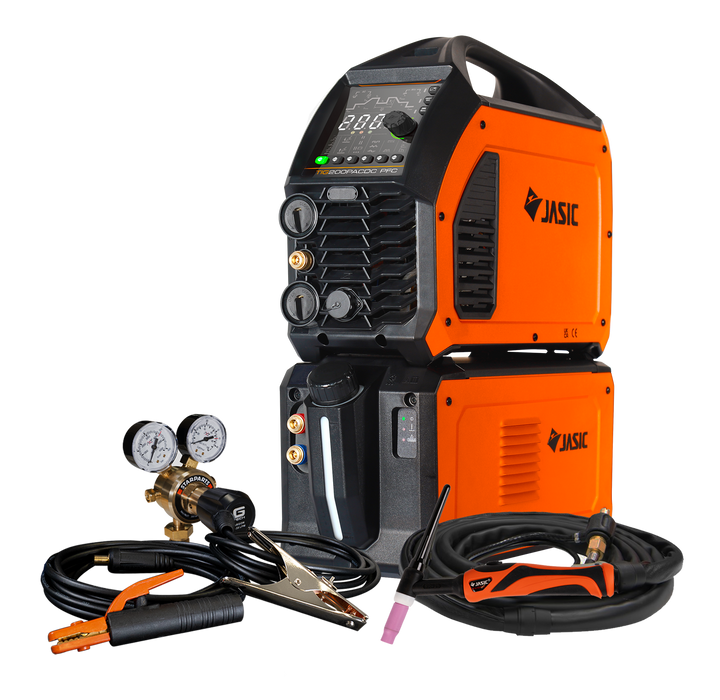 Jasic - EVO TIG 200P AC/DC PFC Pulse Inverter (Water Cooled)