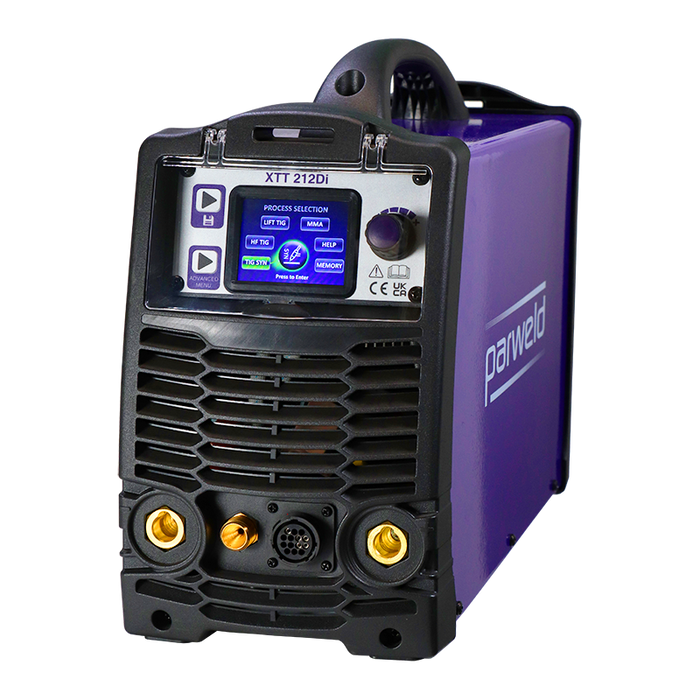 Parweld XTT 212Di AC/DC Pulsed 200A TIG Inverter Machine