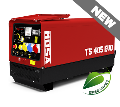 MOSA TS 405 EVO - Control Industrial Engine Driven Welder